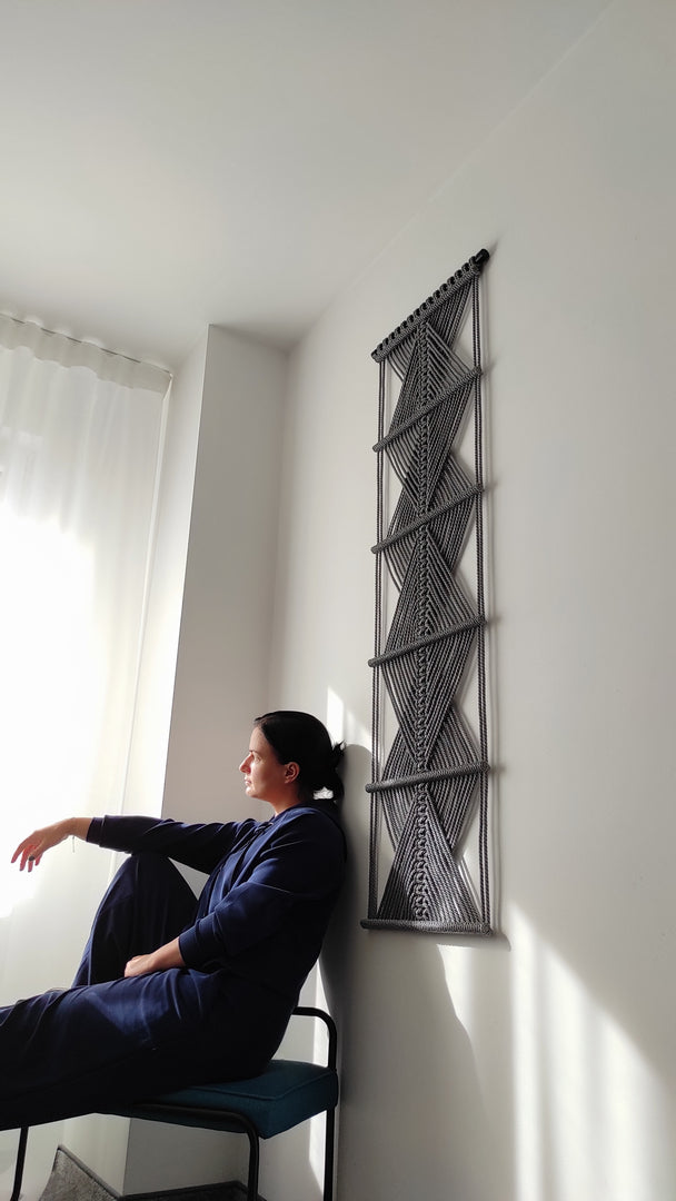 Dekoracja ścienna NORDART 01 w aranżacji wnętrza - elegancki akcent w stylu minimalistycznym.